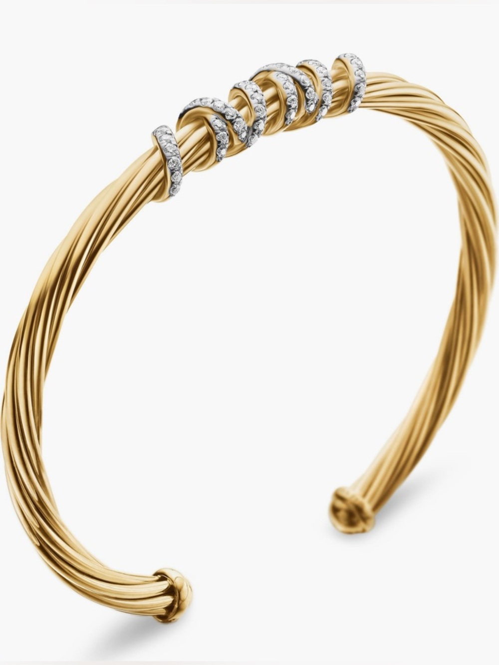 David yurman Helena Center station bracelet 18K - Picture 3 of 11
